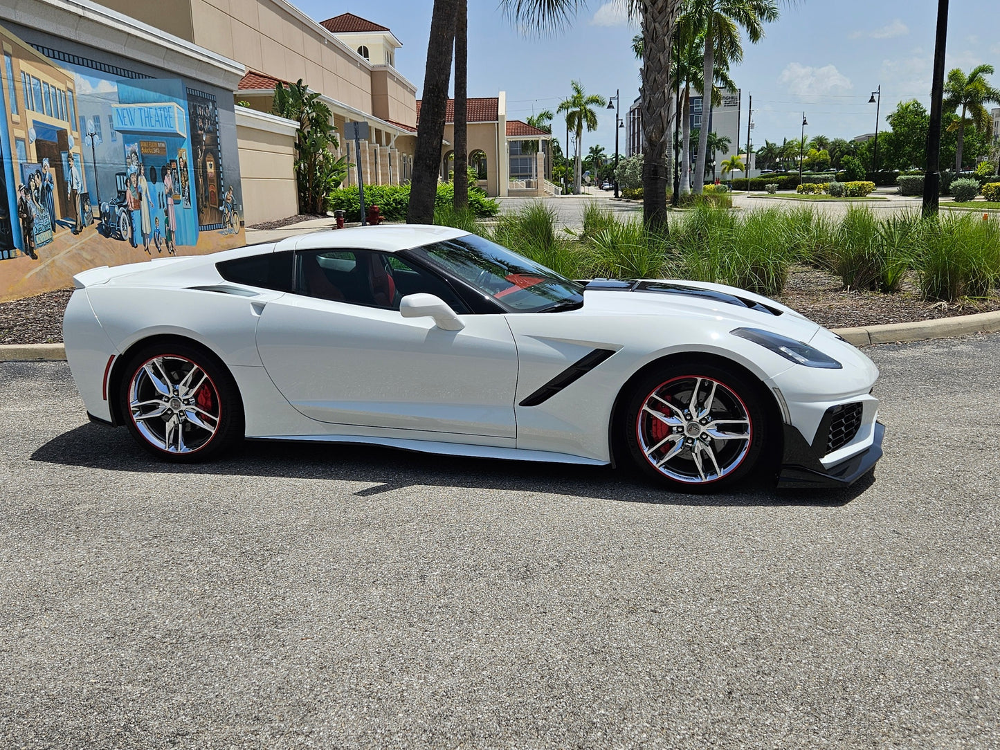 Jim Dandys 2019 Corvette Stingray 2LT in arctic-white