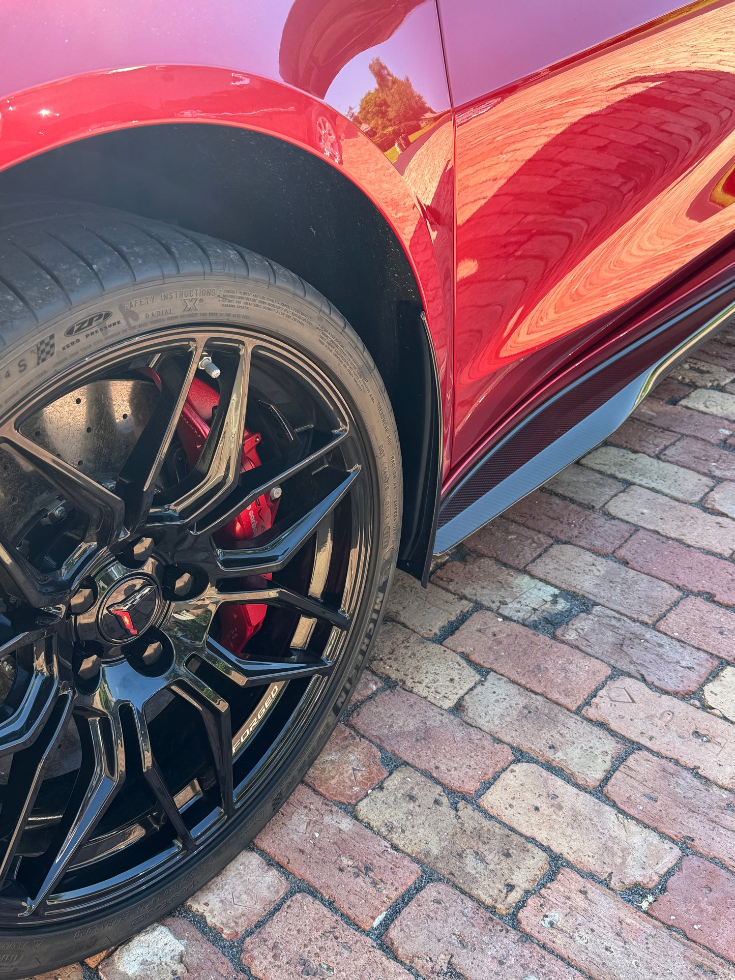 2024 Z06 Z07s 2024 Corvette Z06 3LZ in red-mist-metallic-tintcoat