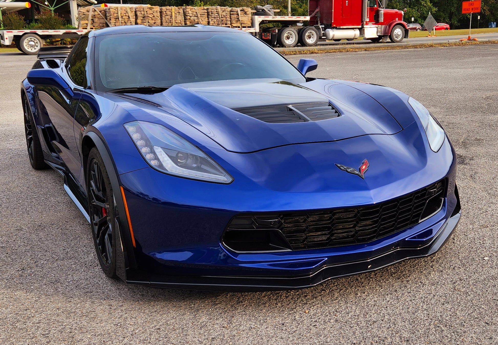 Daily driven Z06s 2017 Corvette Z06 3LZ in admiral-blue