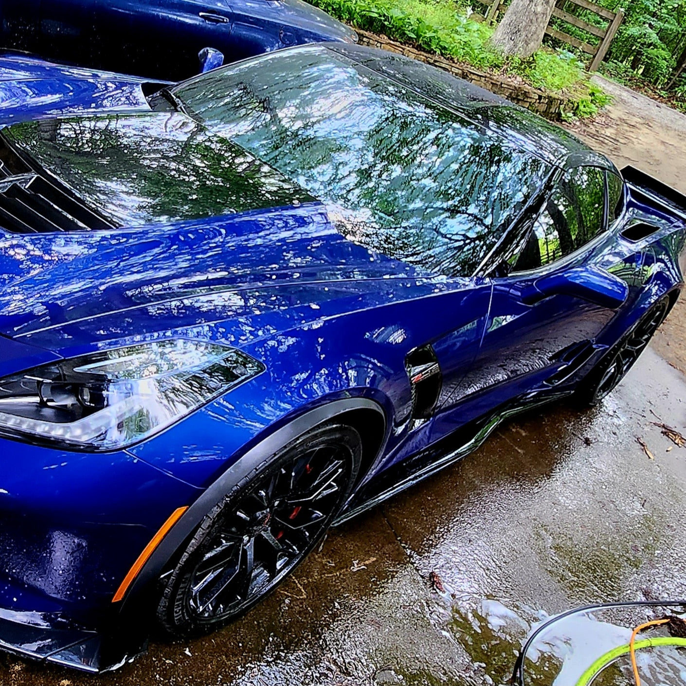 Daily driven Z06s 2017 Corvette Z06 3LZ in admiral-blue