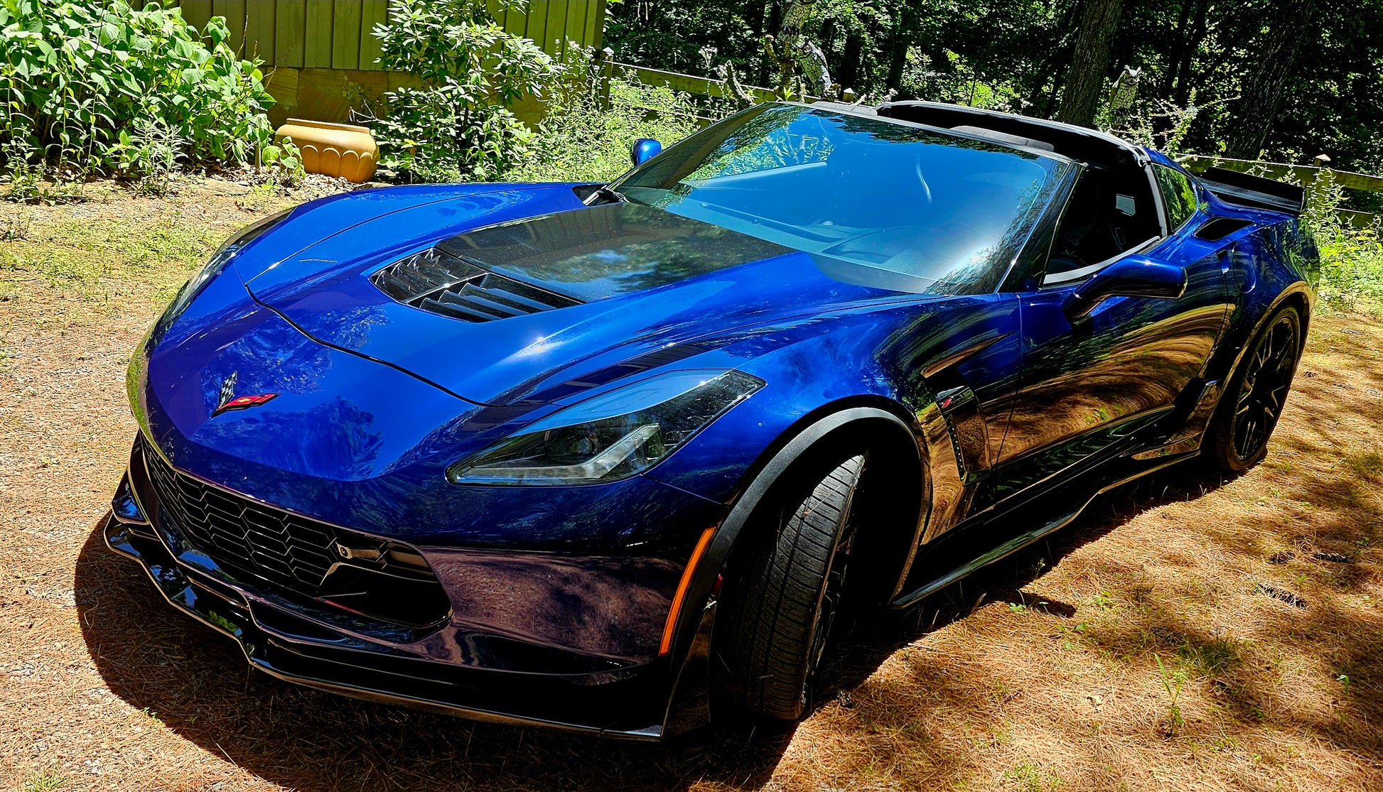 Daily driven Z06s 2017 Corvette Z06 3LZ in admiral-blue