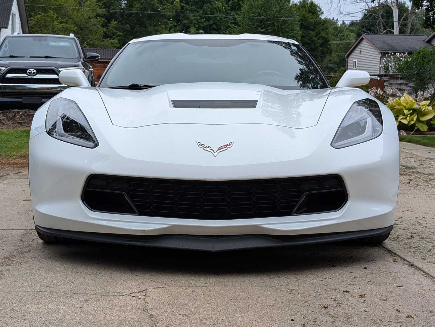 ACS Composite customer review image for Black Out Carbon Flash Stingray Emblem Kit