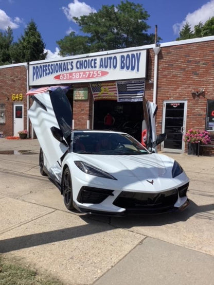 Kens C8 by ProChoice Autos 2020 Corvette Stingray 1LT in arctic-white