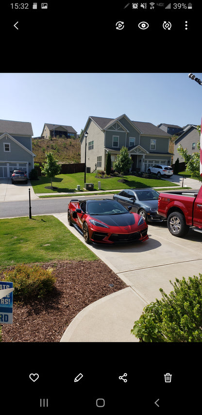 Kens 2021 Corvette Stingray 2LT in crystal-red-tintcoat