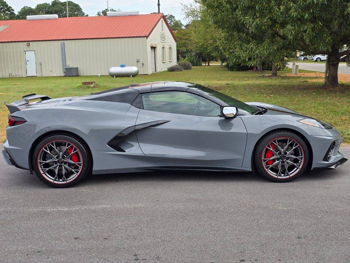 Allen Stanfields 2024 Corvette Stingray 2LT in sea-wolf-gray-tri-coat