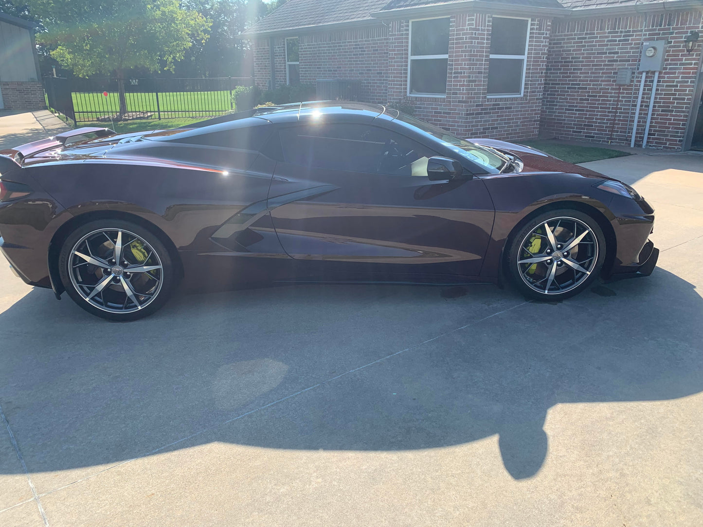 2022 C8 CORVETTE s 2022 Corvette Stingray 3LT in caffeine-metallic