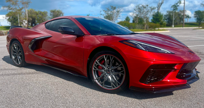 The Red Ray 23 C8 s 2023 Corvette Stingray 2LT in red-mist-metallic-tintcoat