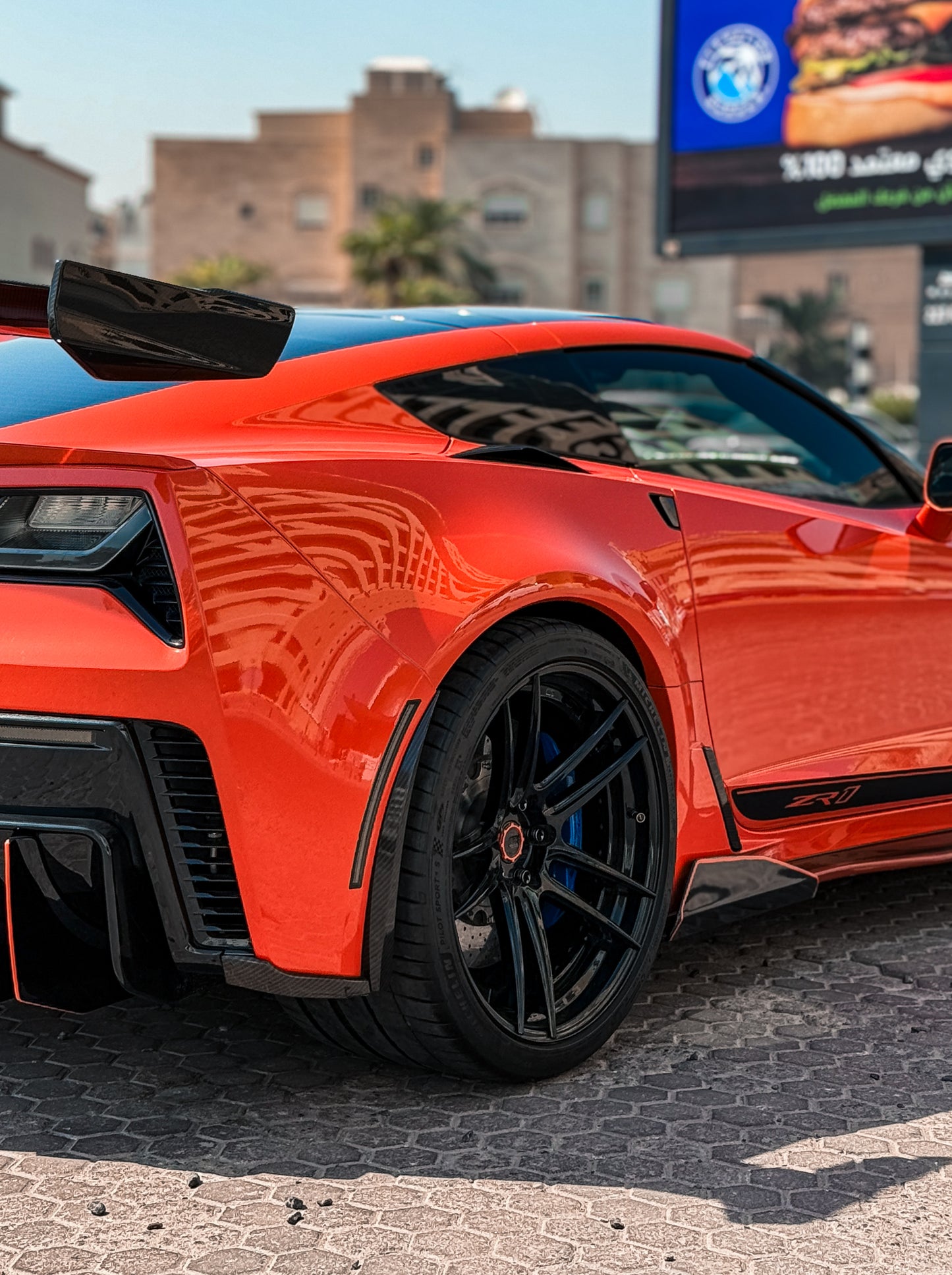 Omniprimes 2019 Corvette ZR1 3ZR in sebring-orange-tintcoat