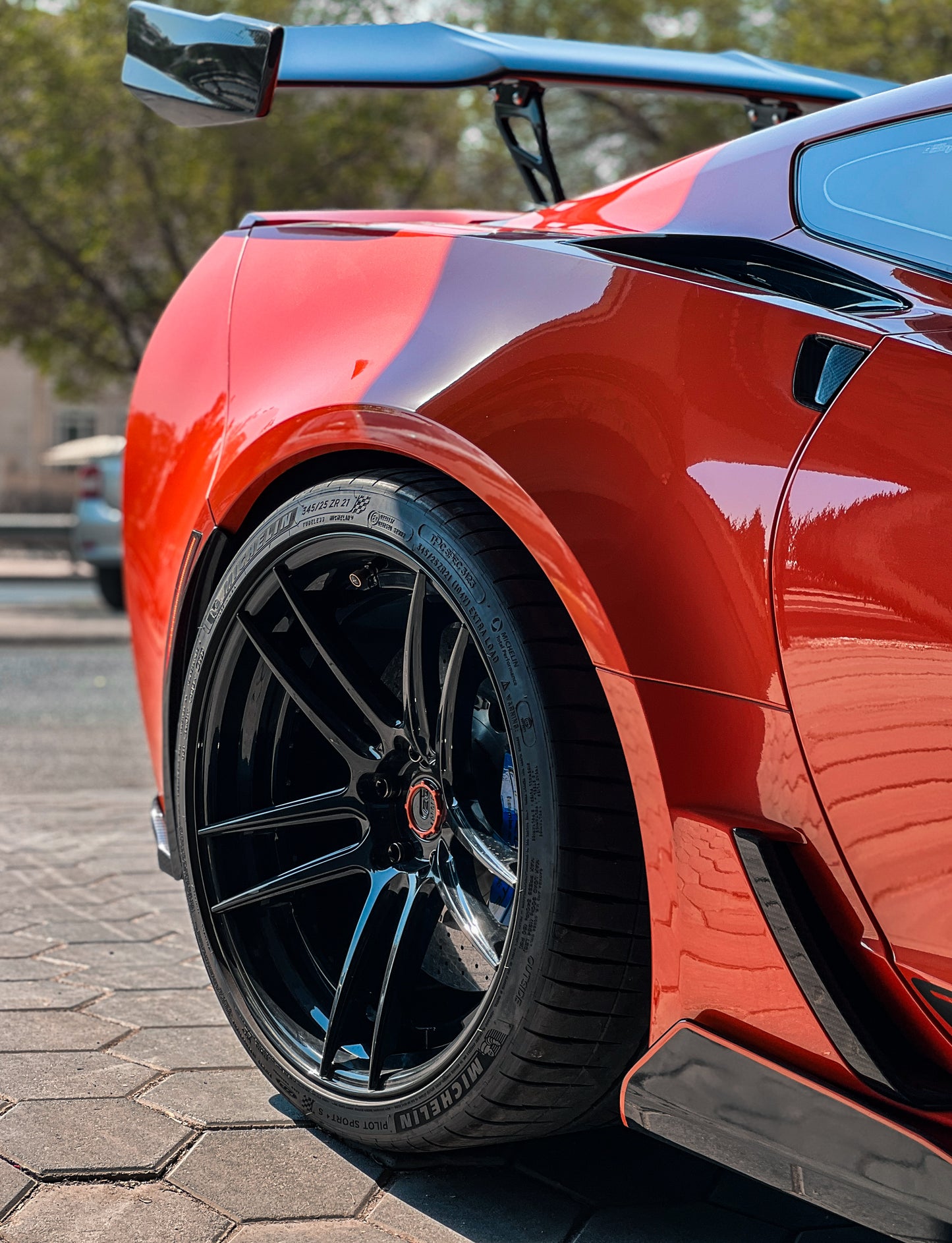 Omniprimes 2019 Corvette ZR1 3ZR in sebring-orange-tintcoat