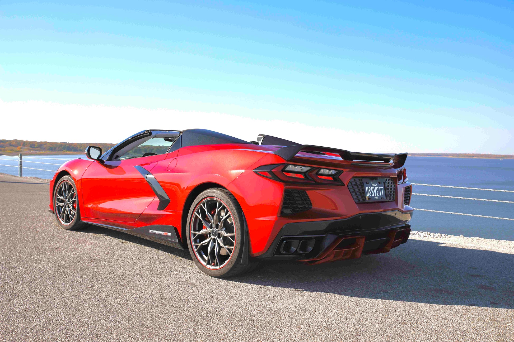 USNVETT C8 HTCs 2024 Corvette Stingray 3LT in red-mist-metallic-tintcoat