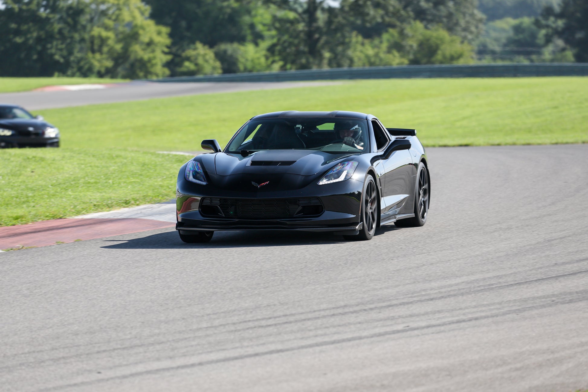 C7 Z51 at NCM Tracks 2016 Corvette Stingray 1LT in carbon-flash-metallic-black