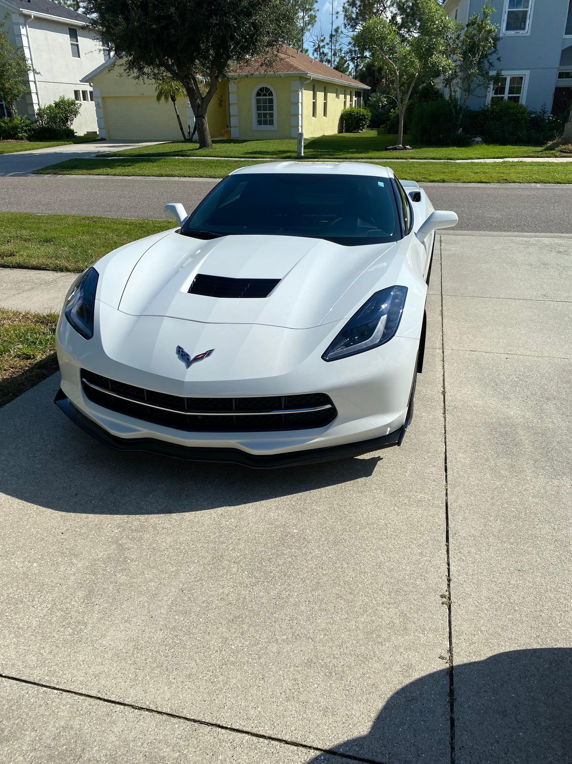 James Freeberns 2019 Corvette Stingray 1LT in arctic-white