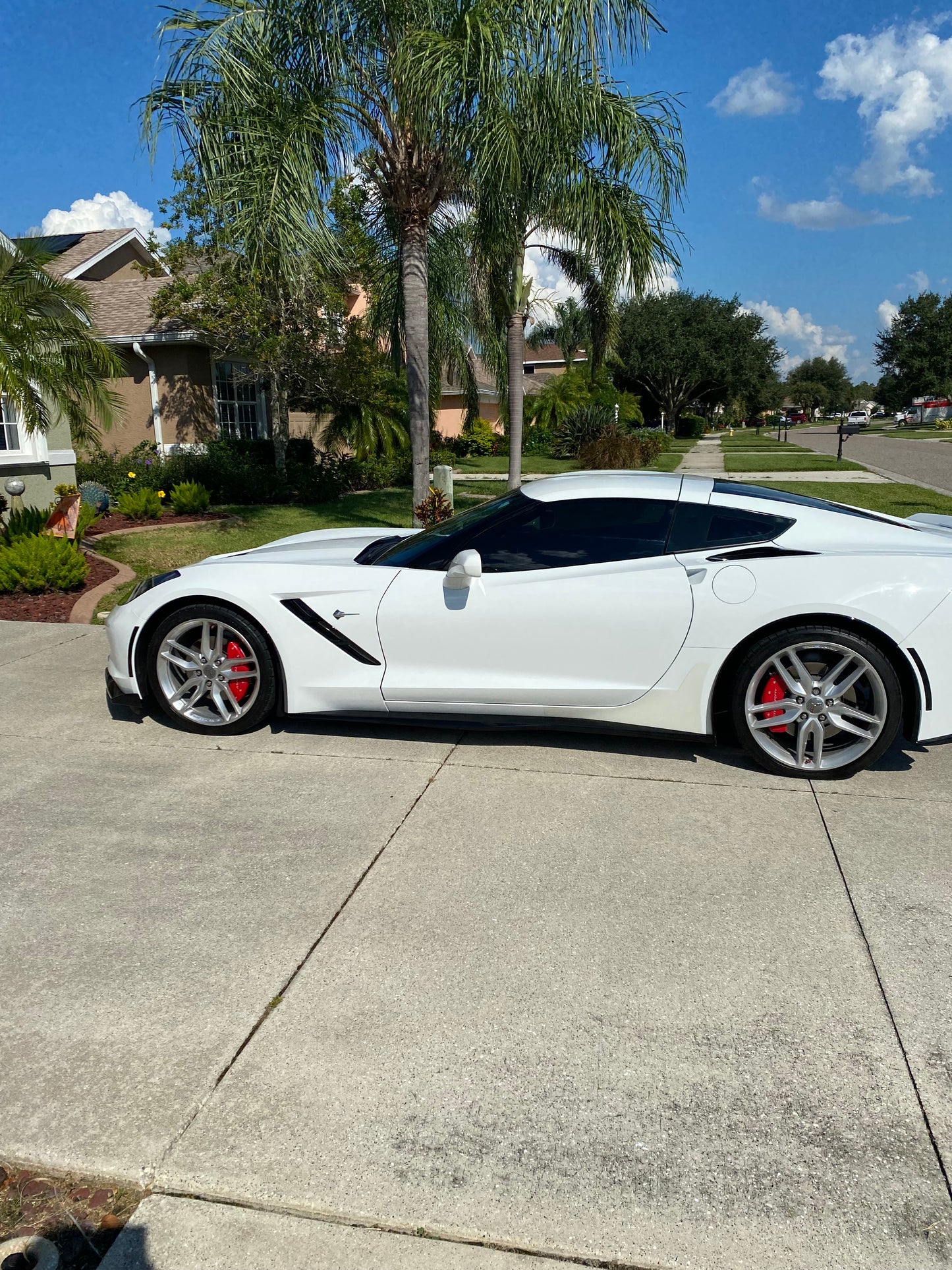 James Freeberns 2019 Corvette Stingray 1LT in arctic-white