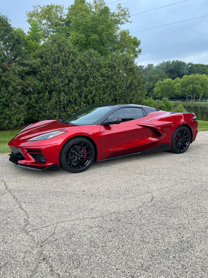 Wally Riels 2024 Corvette Stingray 2LT in red-mist-metallic-tintcoat