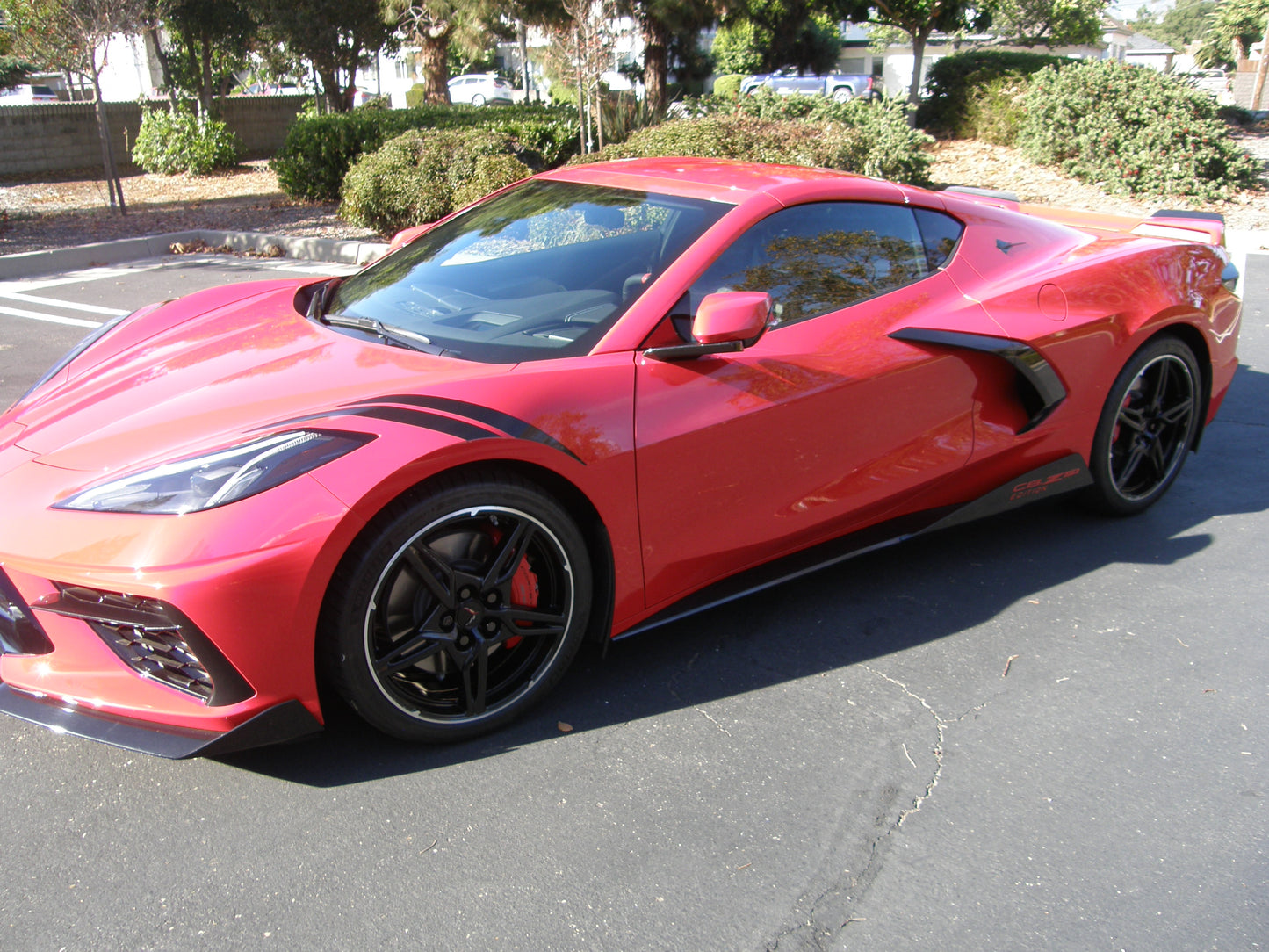 Ricks 2022 C8 Z51s 2022 Corvette Stingray 2LT in torch-red