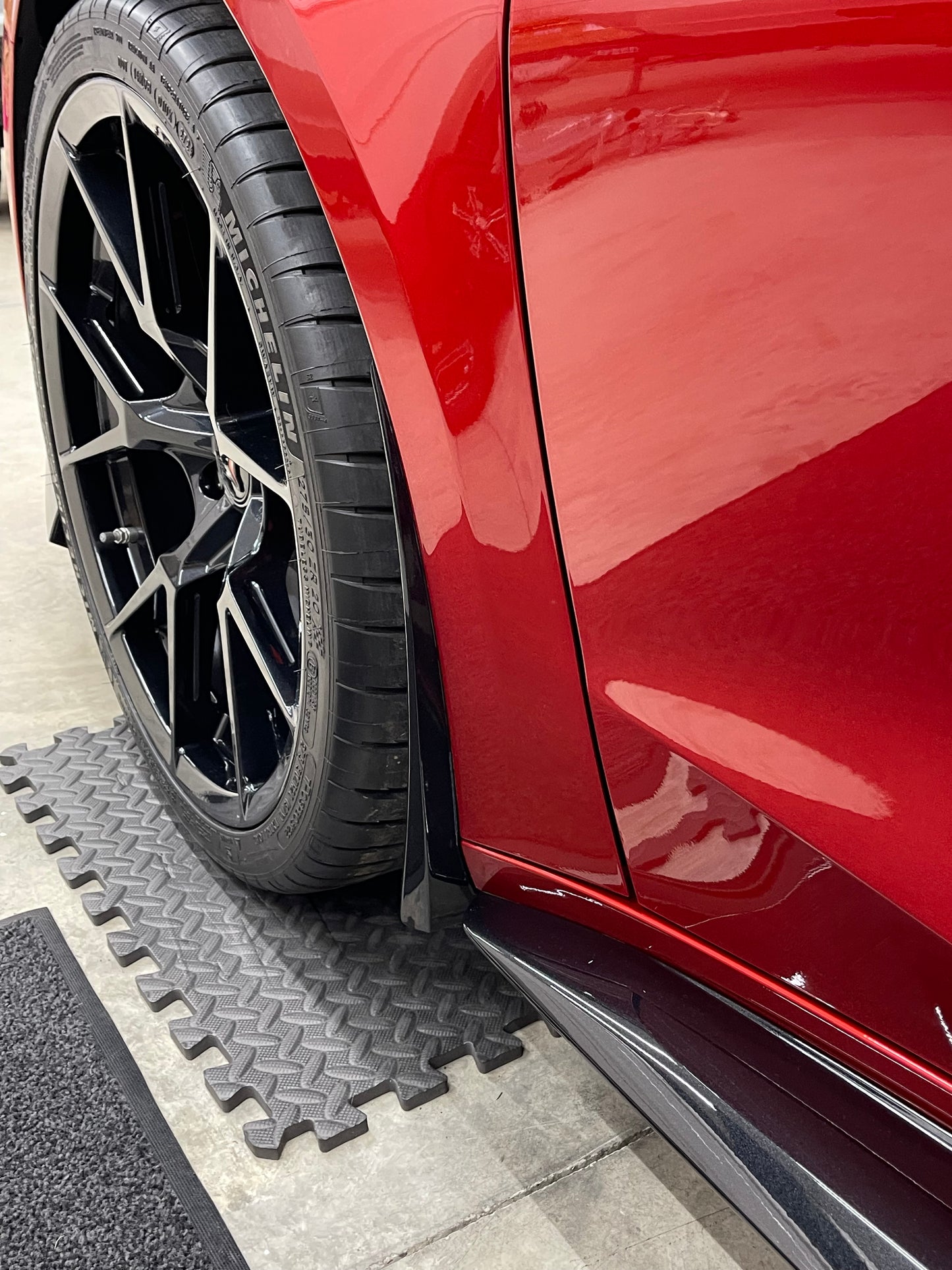 James Ls 2024 Corvette Z06 2LZ in red-mist-metallic-tintcoat