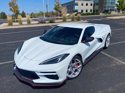 Petes C8 Coupes 2021 Corvette Stingray 2LT in arctic-white