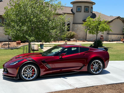 2018 C7 GSs 2018 Corvette Grand Sport 2LZ in long-beach-red-metallic