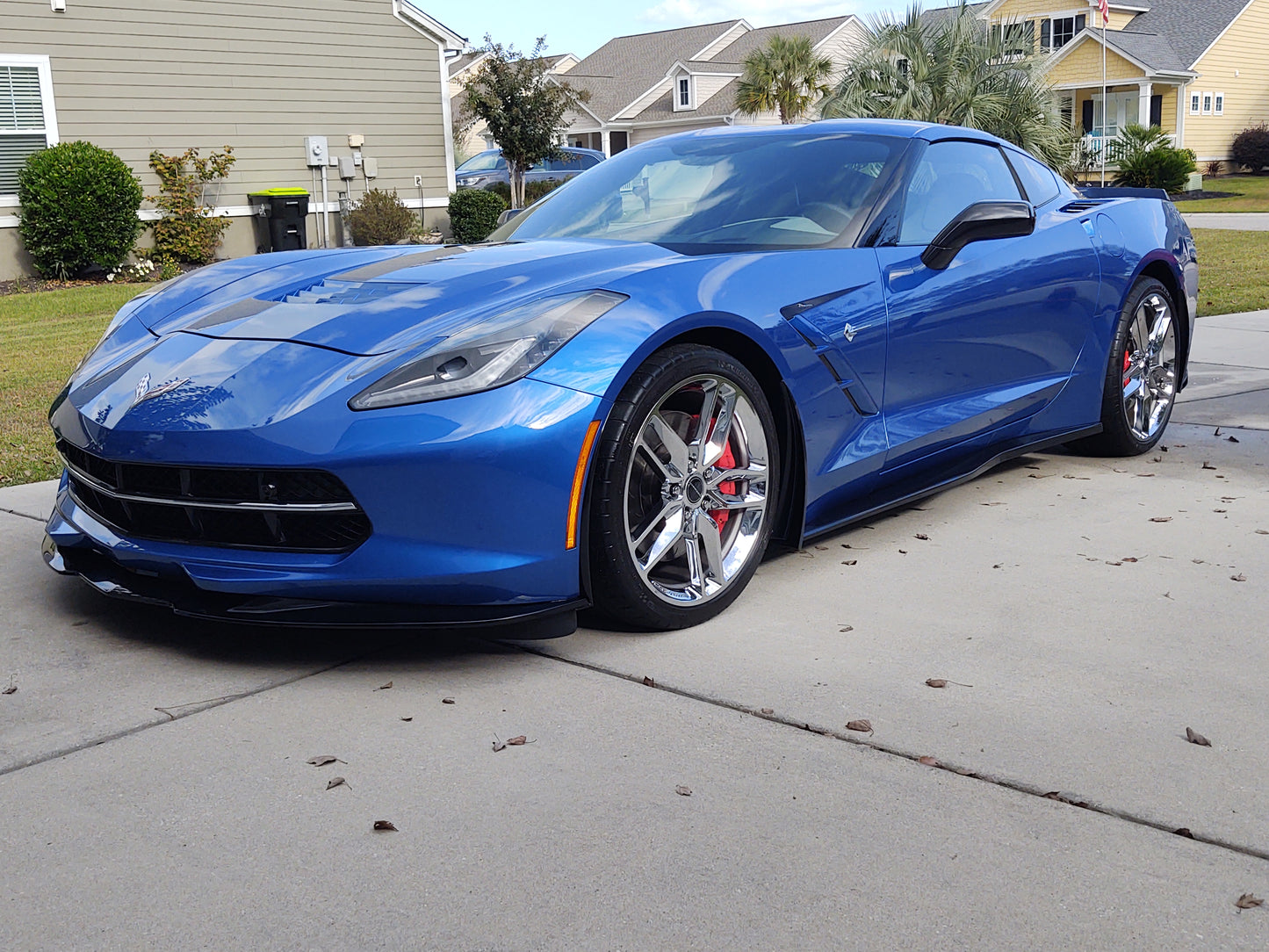 Carl W 2016 Z51 Stingrays 2016 Corvette Stingray 3LT in laguna-blue