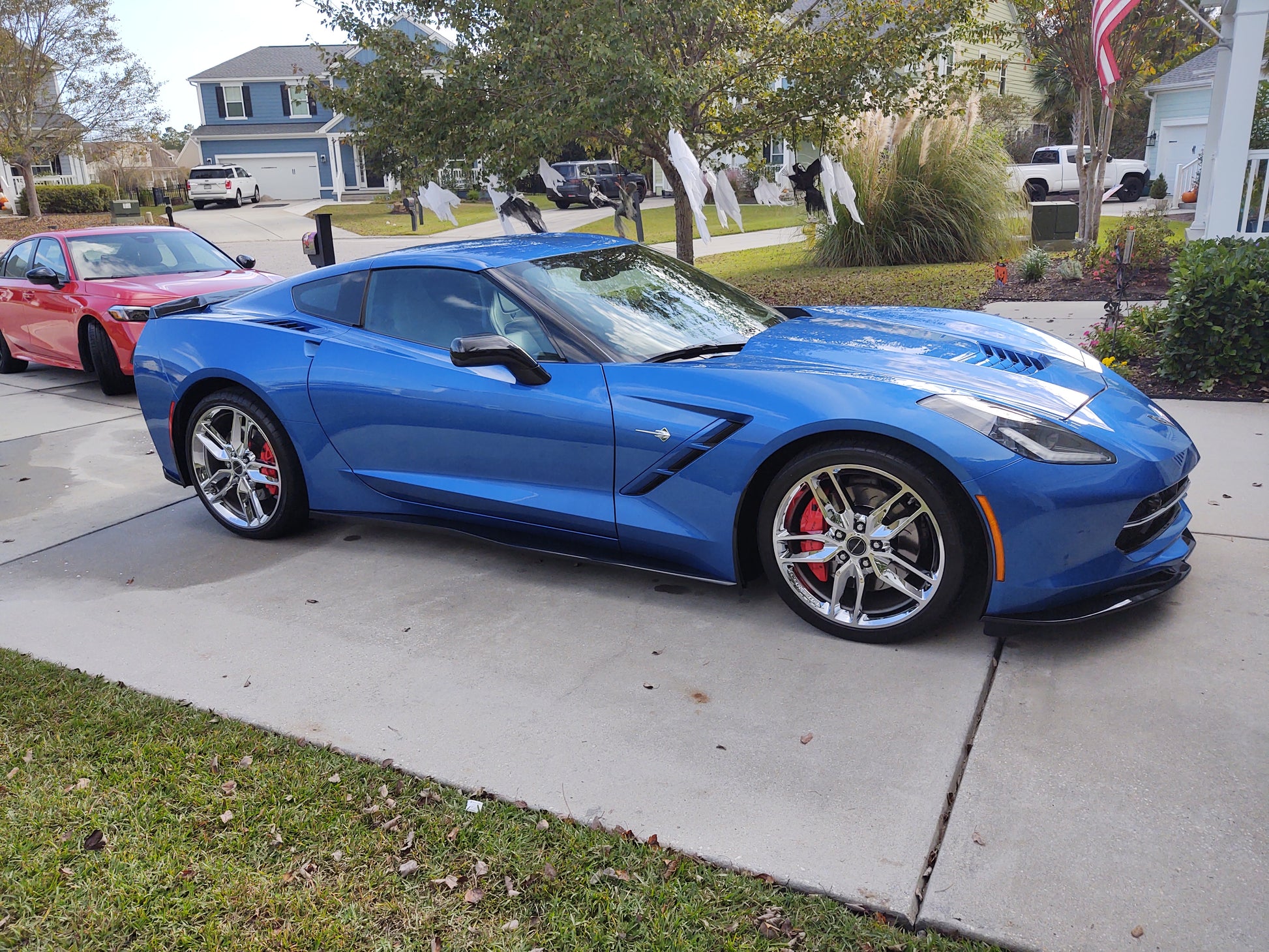 Carl W 2016 Z51 Stingrays 2016 Corvette Stingray 3LT in laguna-blue