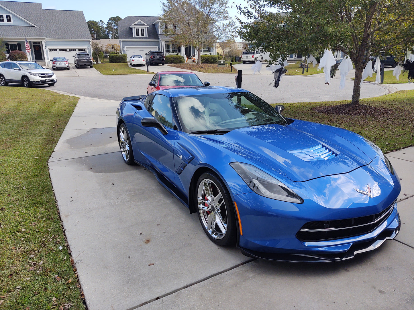 Carl W 2016 Z51 Stingrays 2016 Corvette Stingray 3LT in laguna-blue