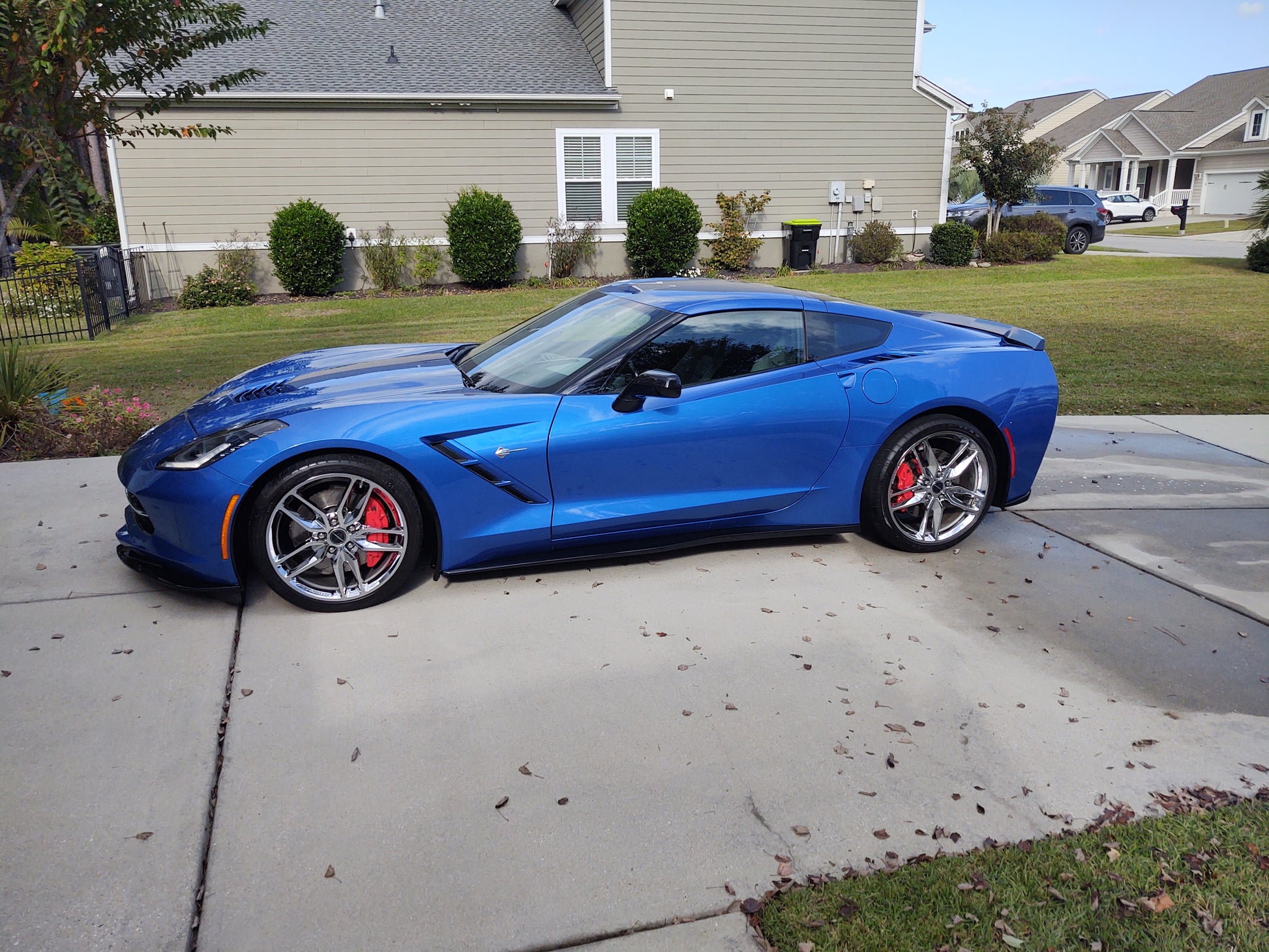 Carl W 2016 Z51 Stingrays 2016 Corvette Stingray 3LT in laguna-blue