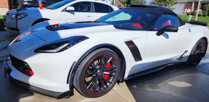 J Silvas 2017 Corvette Z06 3LZ in arctic-white