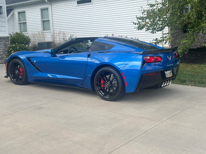 Bill Kitinojas 2016 Corvette Stingray 2LT in laguna-blue