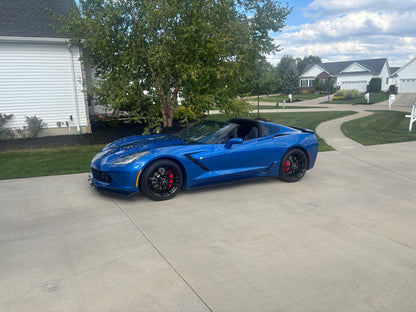 Bill Kitinojas 2016 Corvette Stingray 2LT in laguna-blue