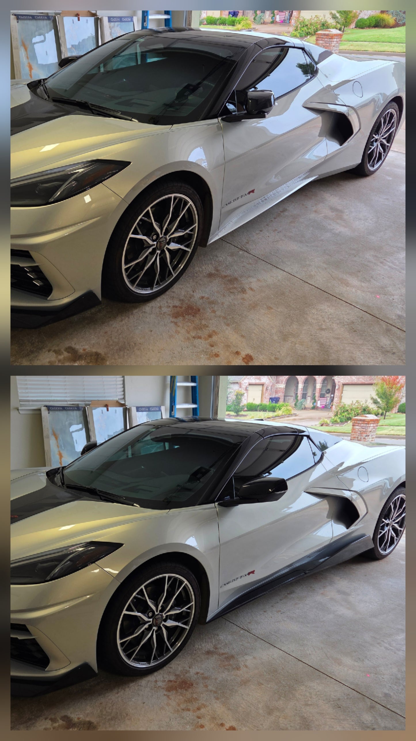 Before Afters 2024 Corvette Stingray 2LT in blade-silver