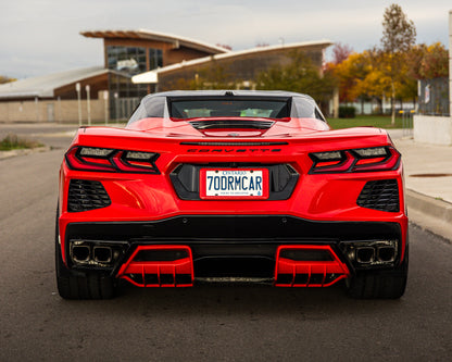 Jim Hession Burlington ONs 2023 Corvette Stingray 3LT in torch-red