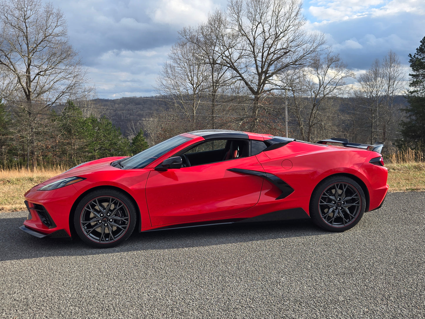 Franks 24 c8s 2024 Corvette Stingray 2LT in torch-red