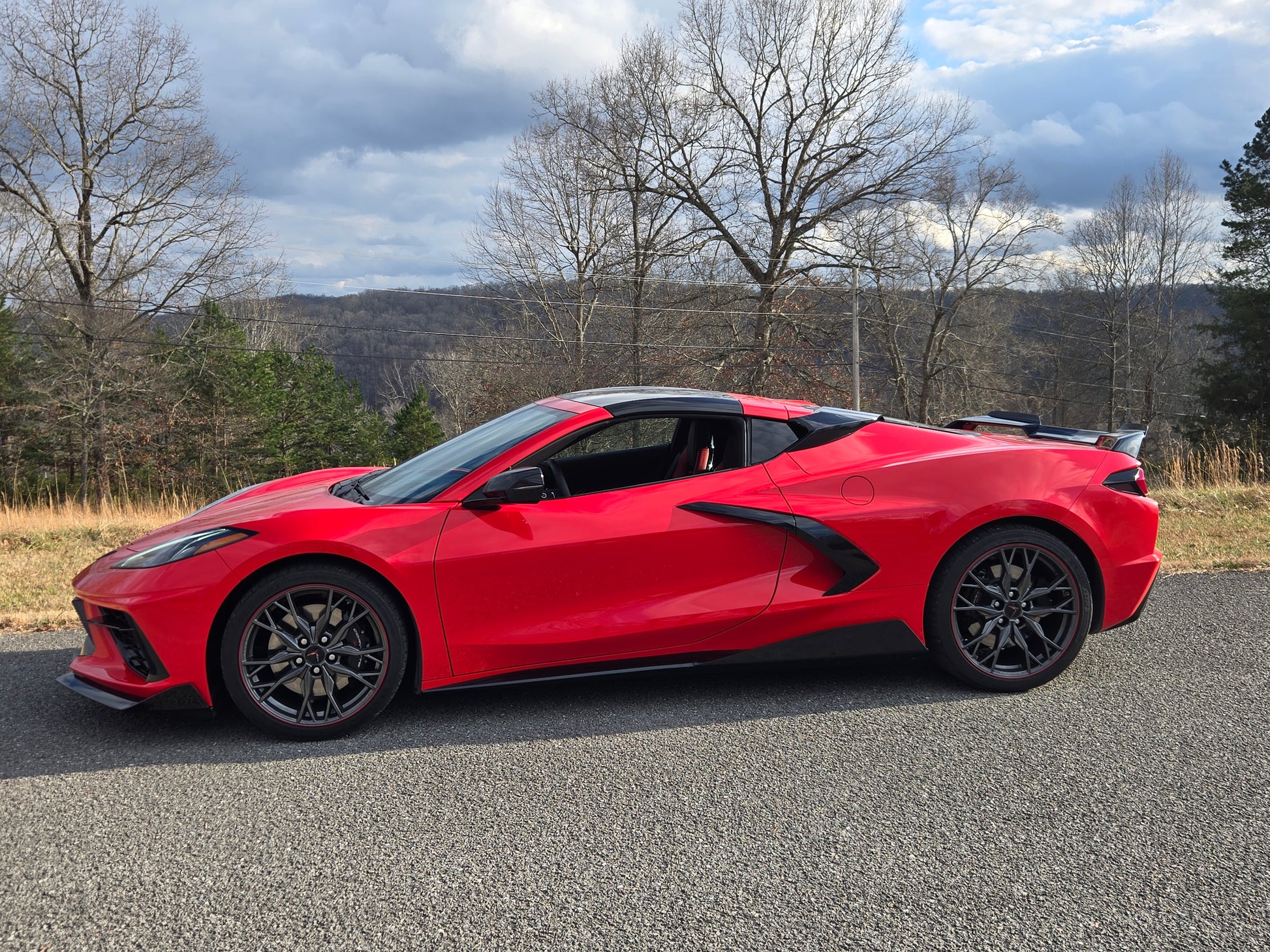 Franks 24 c8s 2024 Corvette Stingray 2LT in torch-red