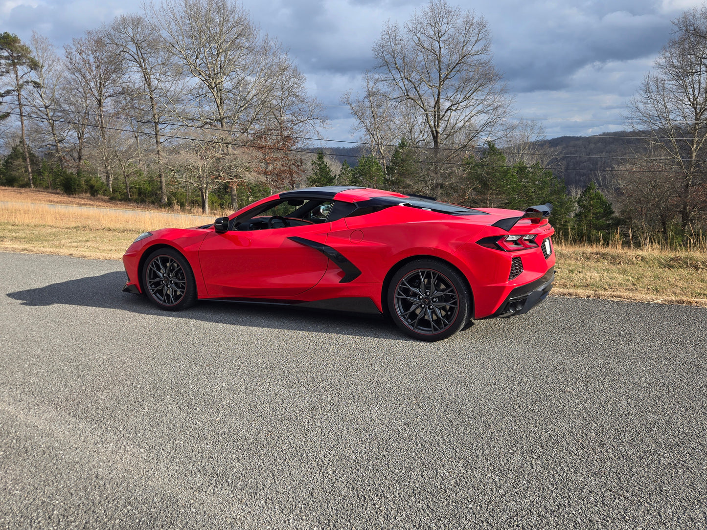 Franks 24 c8s 2024 Corvette Stingray 2LT in torch-red