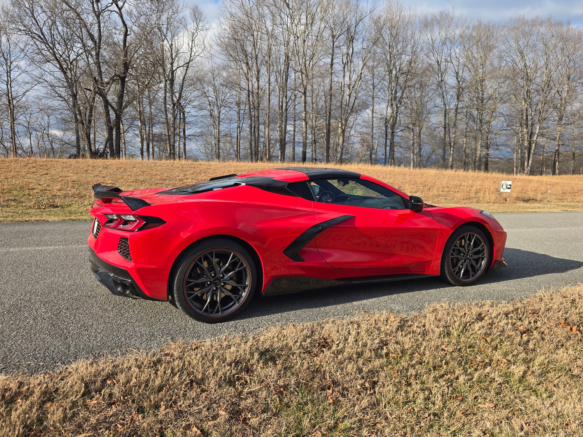 Franks 24 c8s 2024 Corvette Stingray 2LT in torch-red