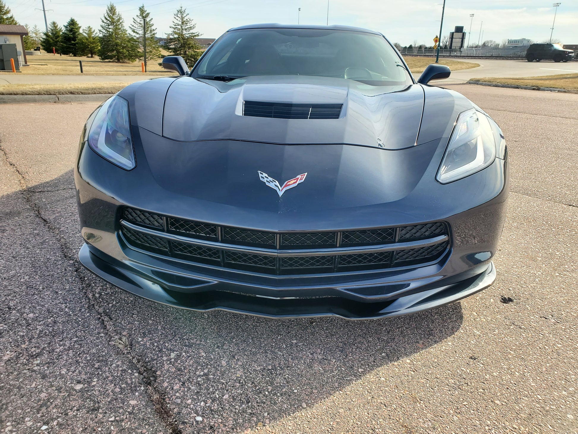 2014 C7 Stingrays 2014 Corvette Stingray 2LT in night-race-blue