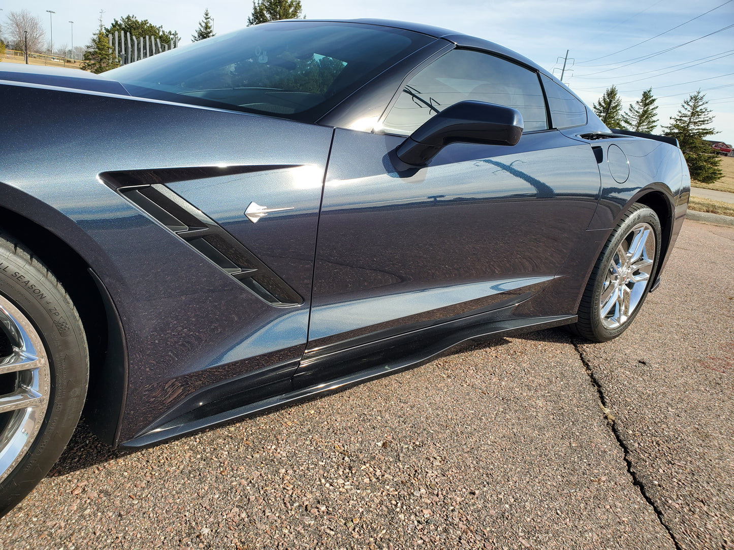 2014 C7 Stingrays 2014 Corvette Stingray 2LT in night-race-blue