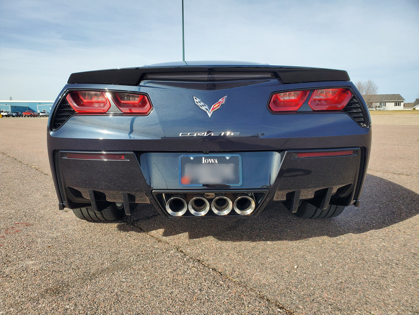 2014 C7 Stingrays 2014 Corvette Stingray 2LT in night-race-blue