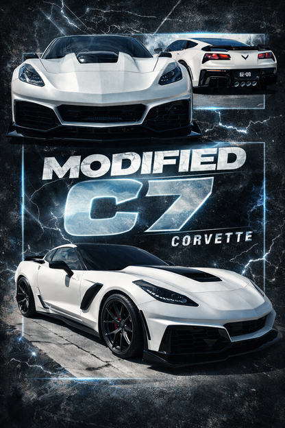 Angel Garcias 2019 Corvette Stingray 2LT in white-pearl-metallic-tri-coat