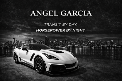 Angel Garcias 2019 Corvette Stingray 2LT in white-pearl-metallic-tri-coat