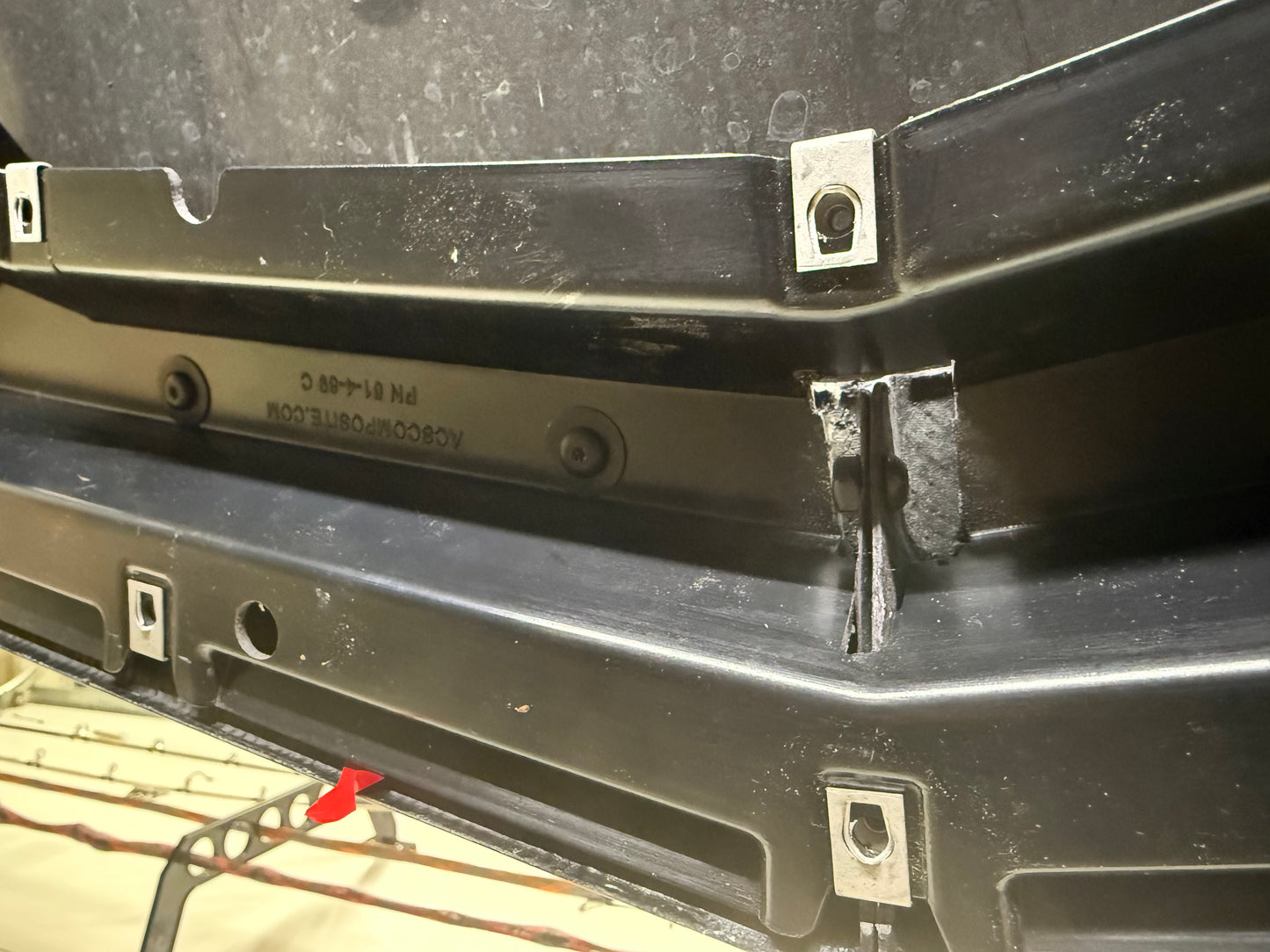 ACS Composite customer review image for C8 Splitter Undertray