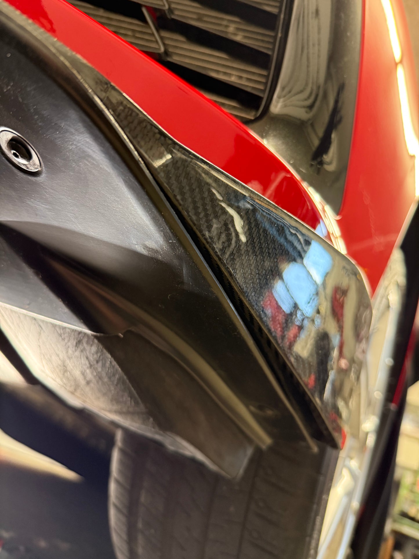 ACS Composite customer review image for C8 Splitter Undertray