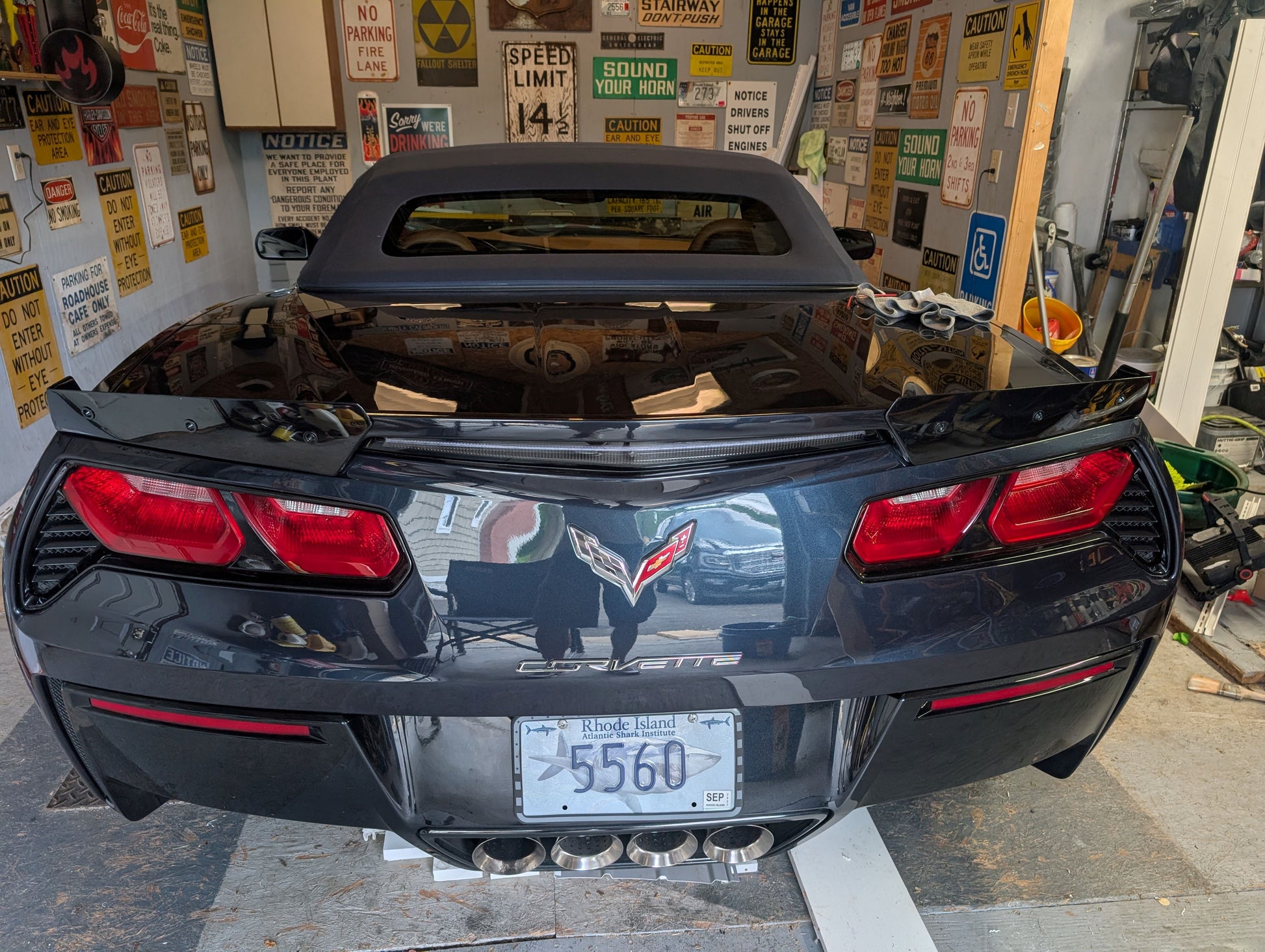 ACS Composite customer review image for C7 Stingray Five1  Z51 Bolt-On Spoiler Wicker