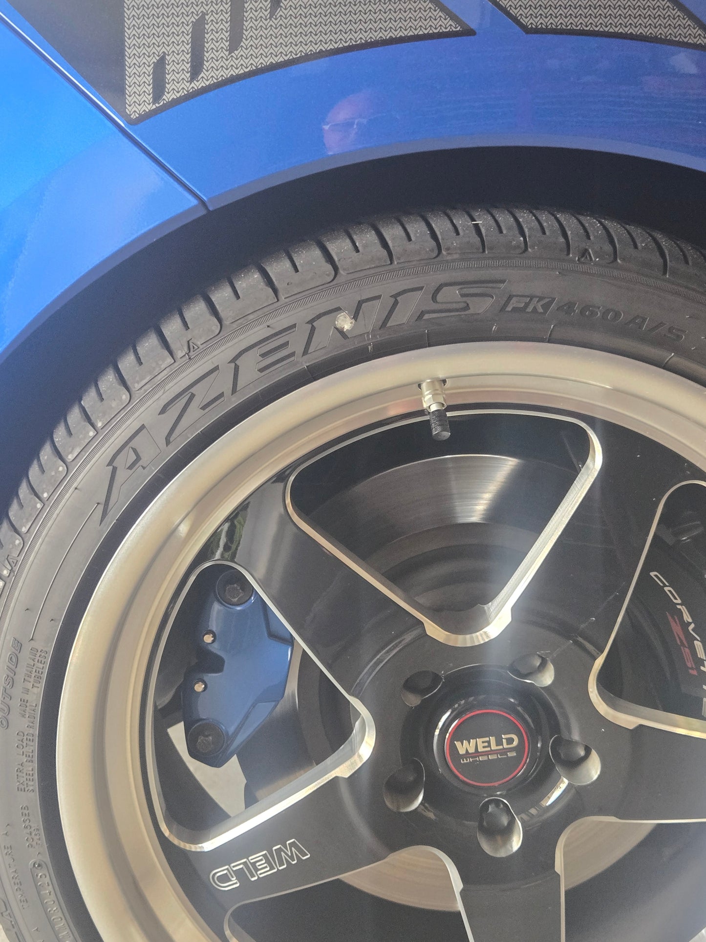 ACS Composite customer review image for C8 Stingray E-Brake Caliper Cover