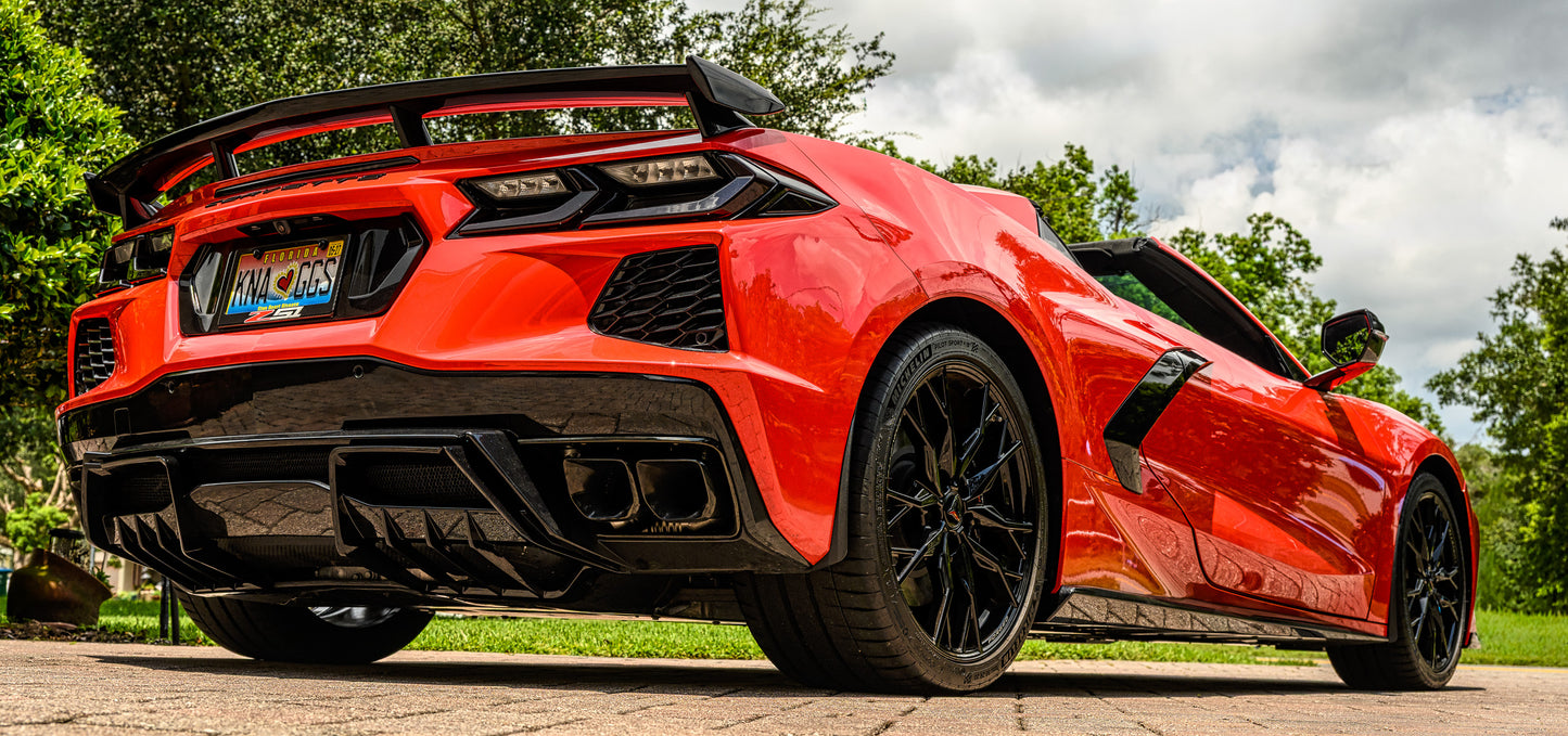 ACS Composite customer review image for C8 Stingray License Plate Filler