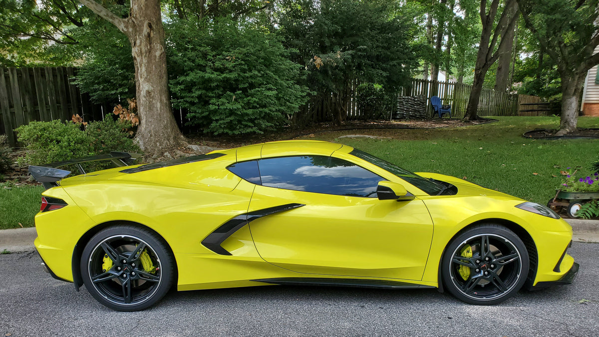 ACS Composite customer review image for C8 Stingray E-Brake Caliper Cover