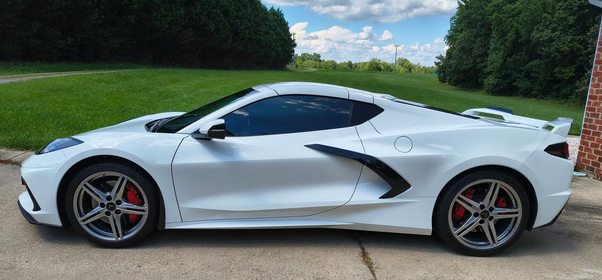 ACS Composite customer review image for C8 Stingray E-Brake Caliper Cover