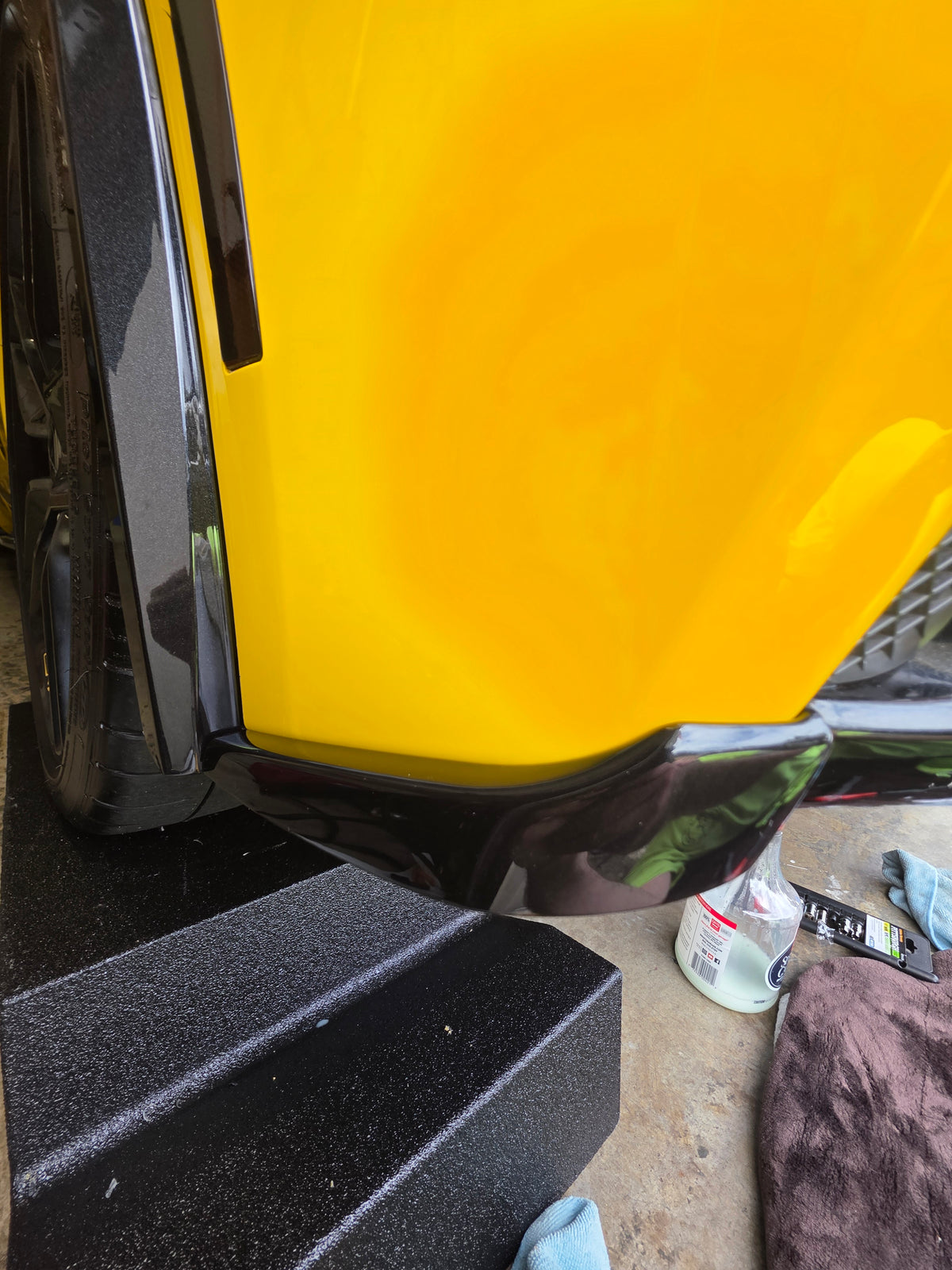 ACS Composite customer review image for C7 Stingray Rear Fascia Extensions