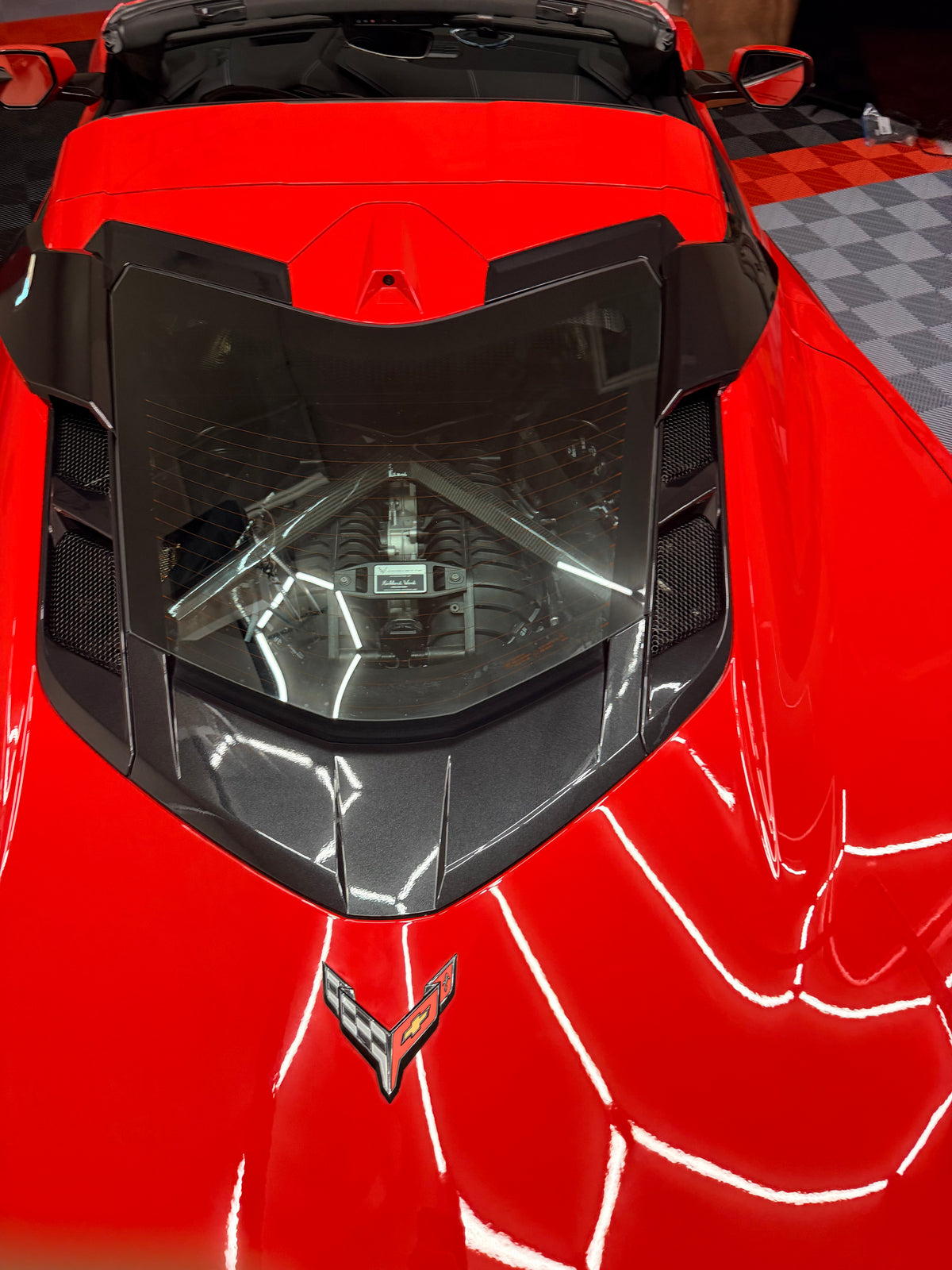 ACS Composite customer review image for C8 Coupe Rear Intake Ports