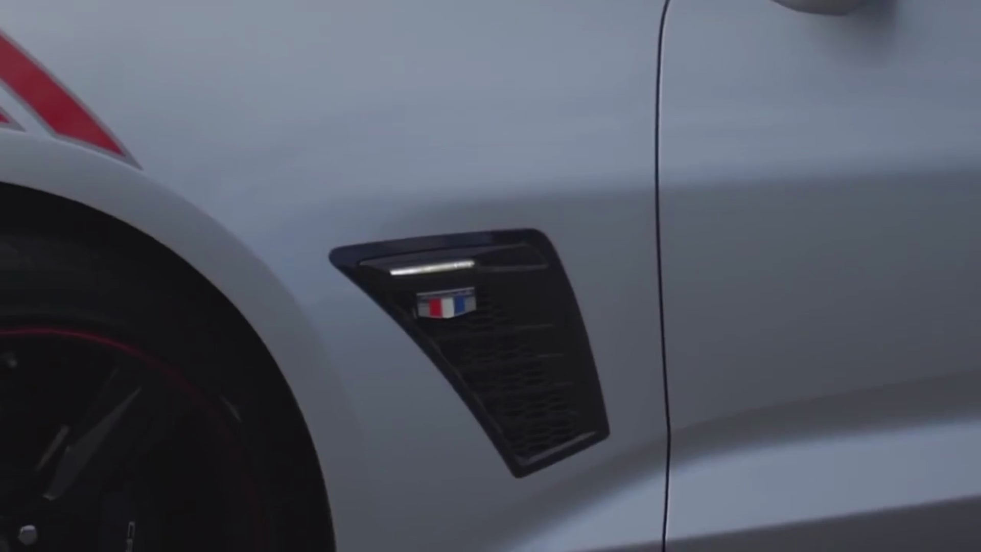 Fender Inserts | Gloss Black | Camaro 2016+ | ACS Composite | 48-4-017